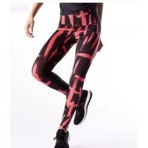 LUCY OM LEGGING in brushstroke print Size S NWT $89.00 Tag